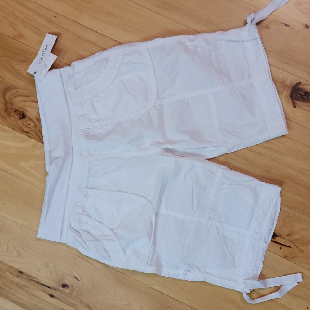 Calvin Klein Performance quick-dry shorts, white, L